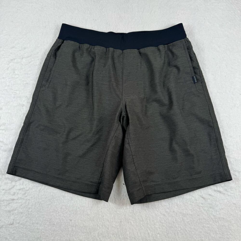 PrAna Shorts Mens Size S Gray 9 Inseam Athletic Stretch Quick Dry Lightweight